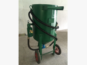 移动式手动喷砂机