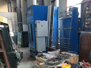 立式自动喷砂机