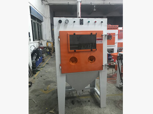 小型转篮自动喷砂机