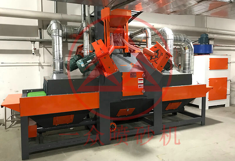 输送式自动抛丸机