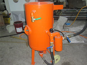 木雕专用手动喷砂机