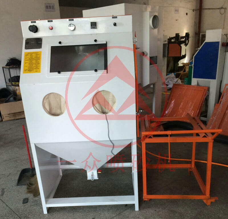  YZ-1212T转盘手动喷砂机